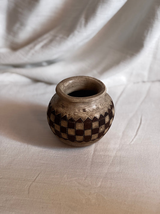 VINTAGE ARGENTINIAN POTTERY VASE