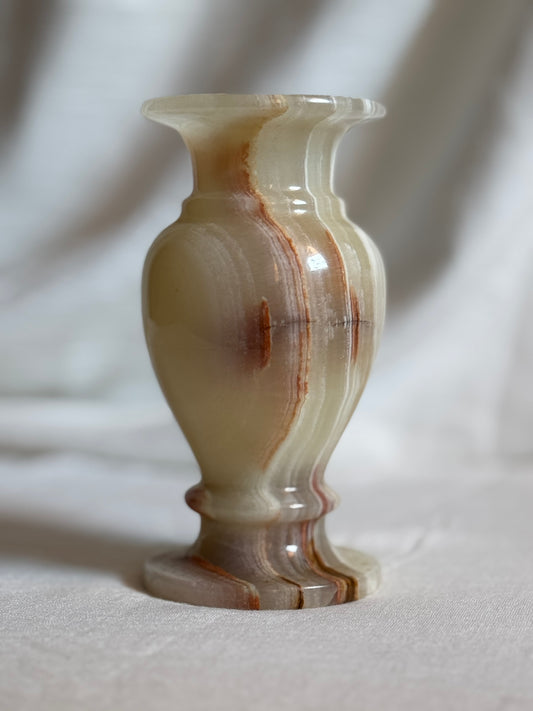 GREEN ONYX VASE