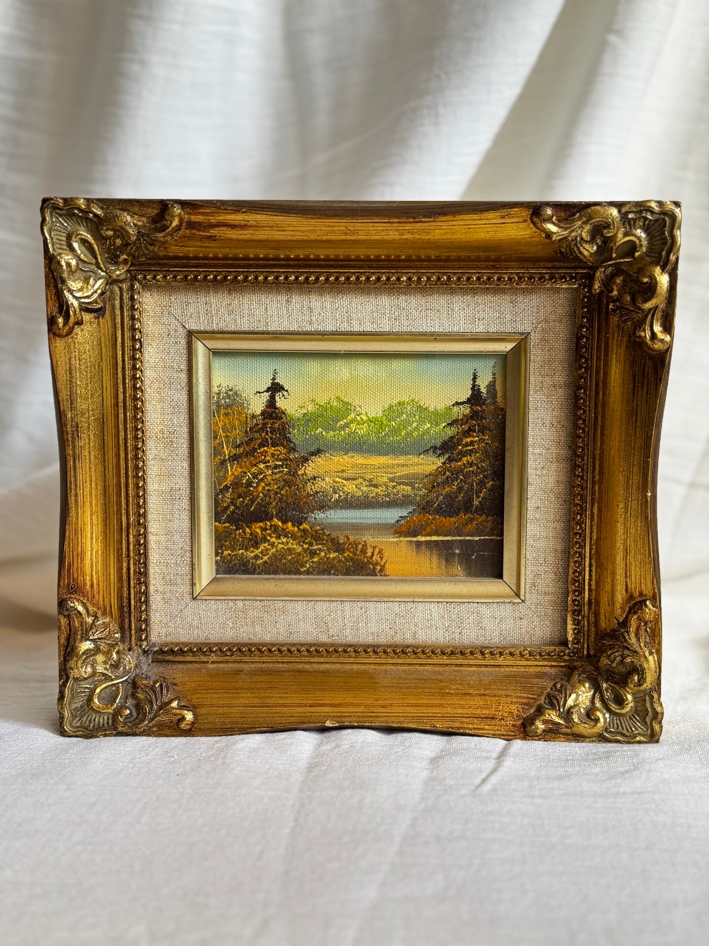 VINTAGE LANDSCAPE OIL PAINT