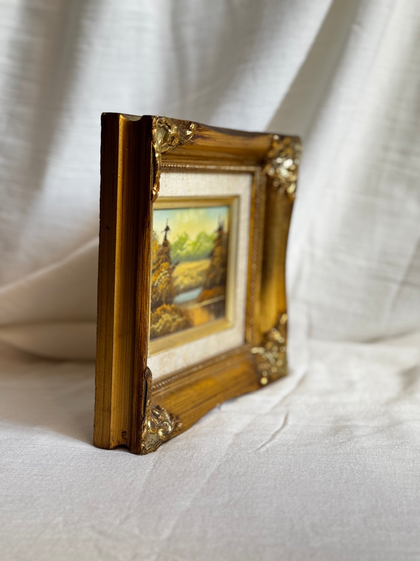 VINTAGE LANDSCAPE OIL PAINT