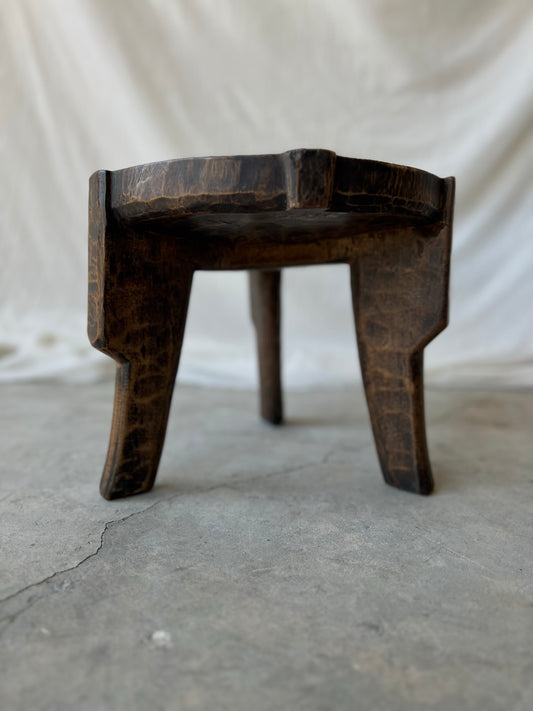 VINTAGE AFRICAN HEHE STOOL No2 Collectible