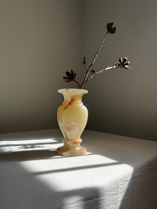 GREEN ONYX VASE