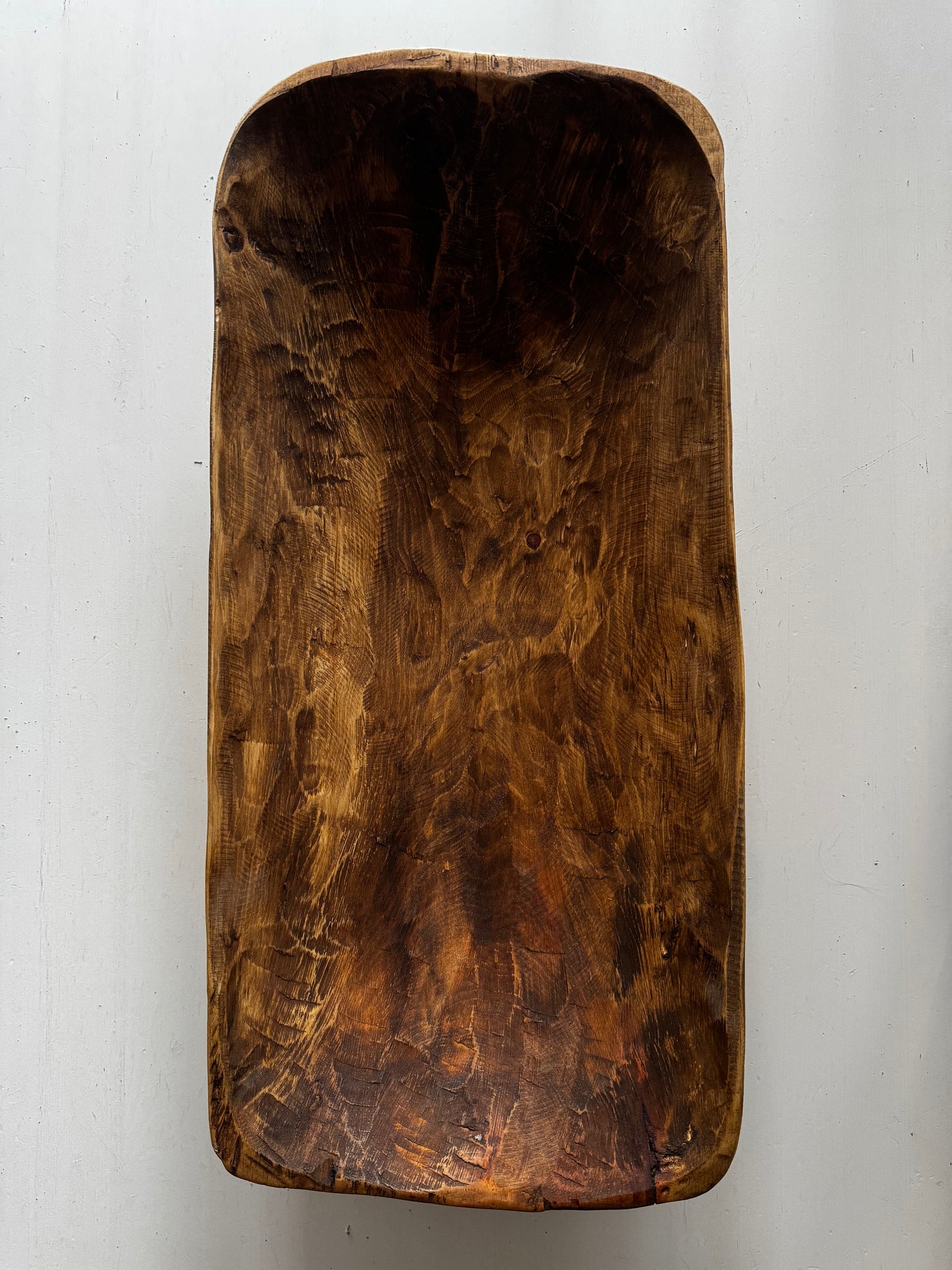 LARGE WOODEN DOUGH BOWL