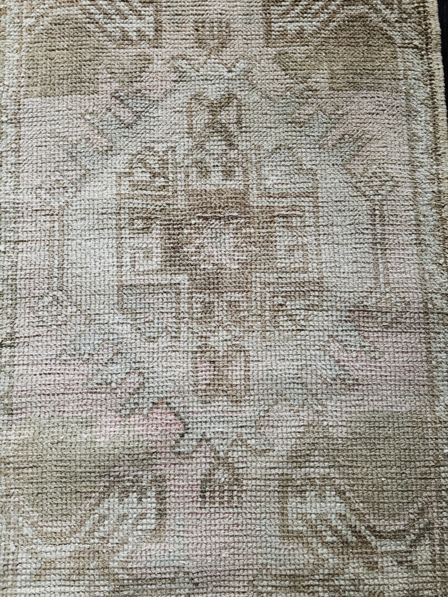 VINTAGE TURKISH MINI RUG - 2x3 WOOL AREA RUG No4
