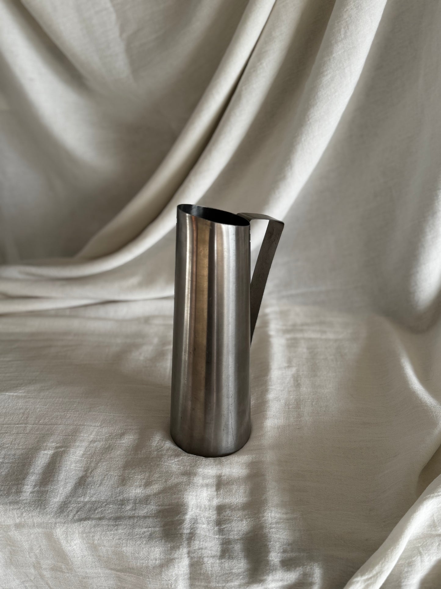 VINTAGE ARGENTINE STAINLESS STEEL PITCHER