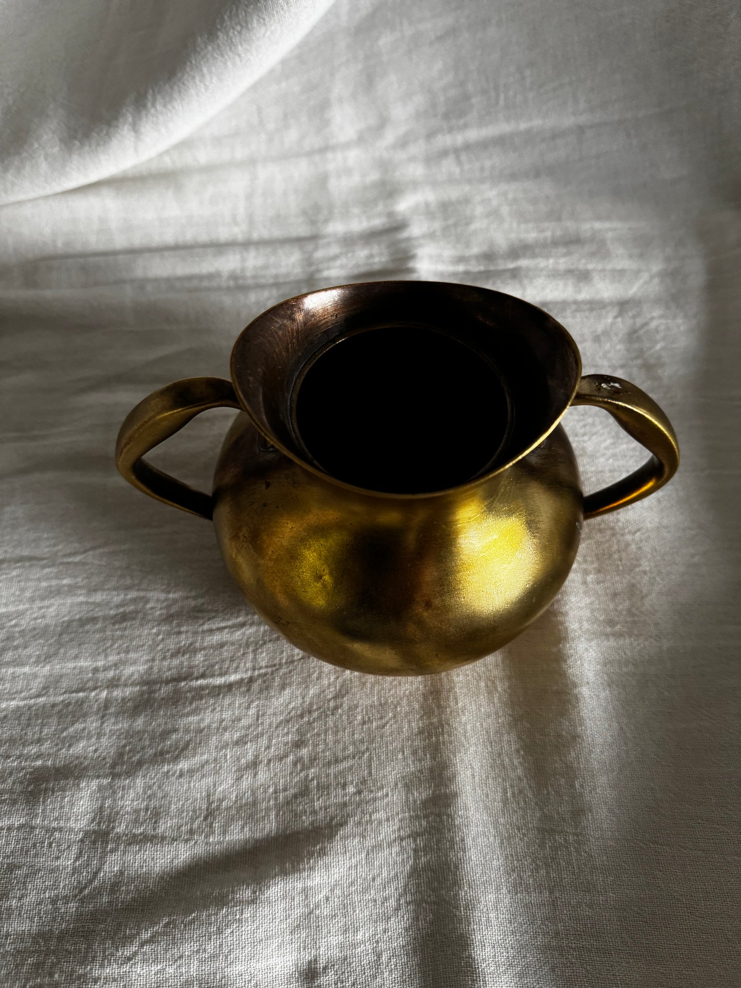 VINTAGE PRATA WOLFF BRASS VASE