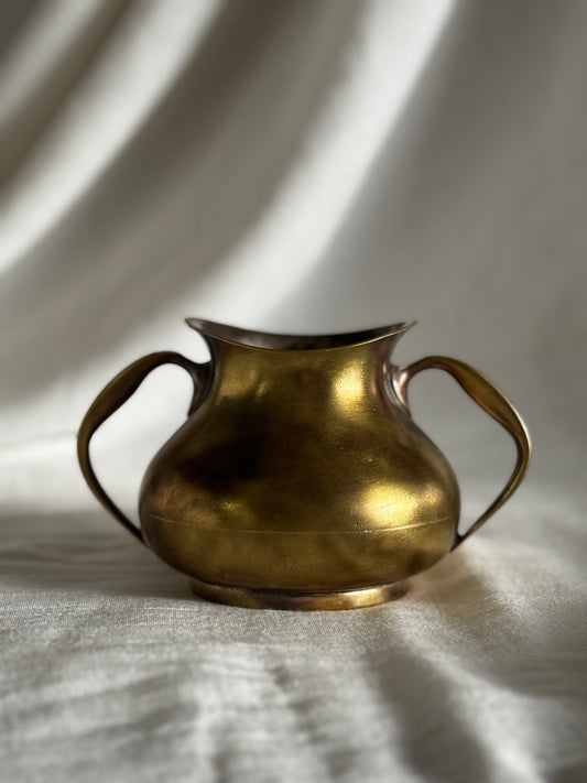VINTAGE PRATA WOLFF BRASS VASE