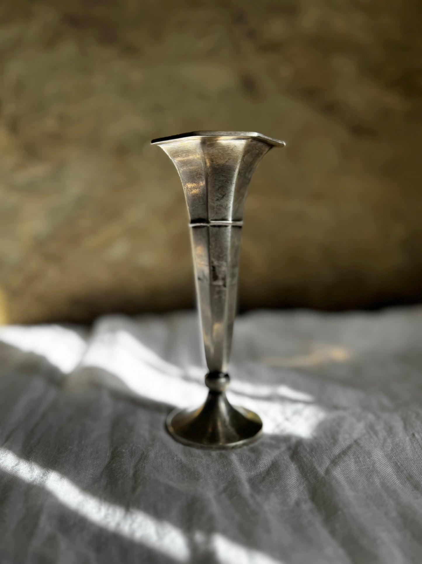 VINTAGE BRITISH TRUMPET VASE