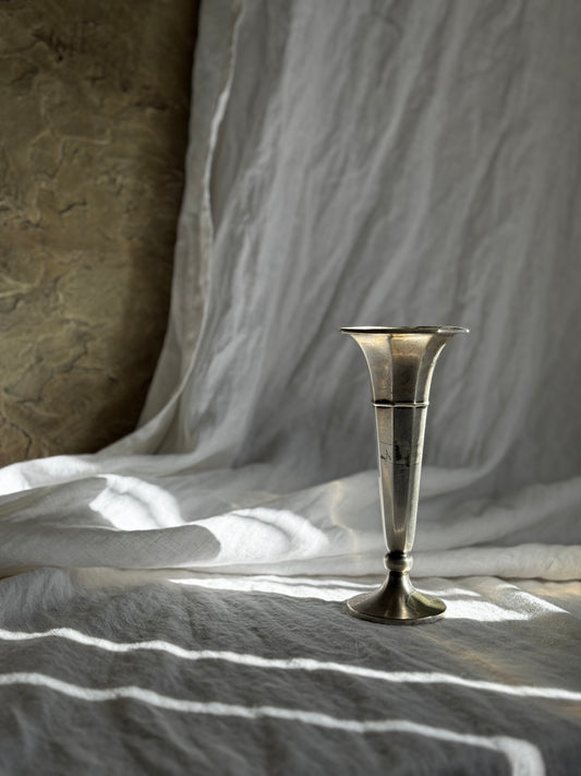 VINTAGE BRITISH TRUMPET VASE