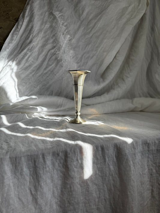 VINTAGE BRITISH TRUMPET VASE