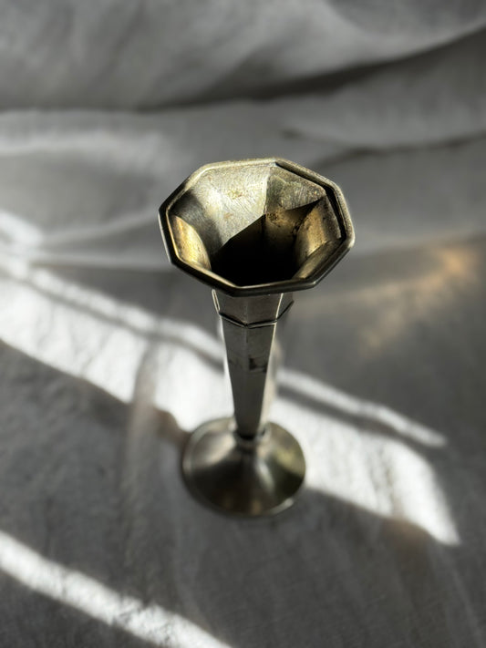 VINTAGE BRITISH TRUMPET VASE