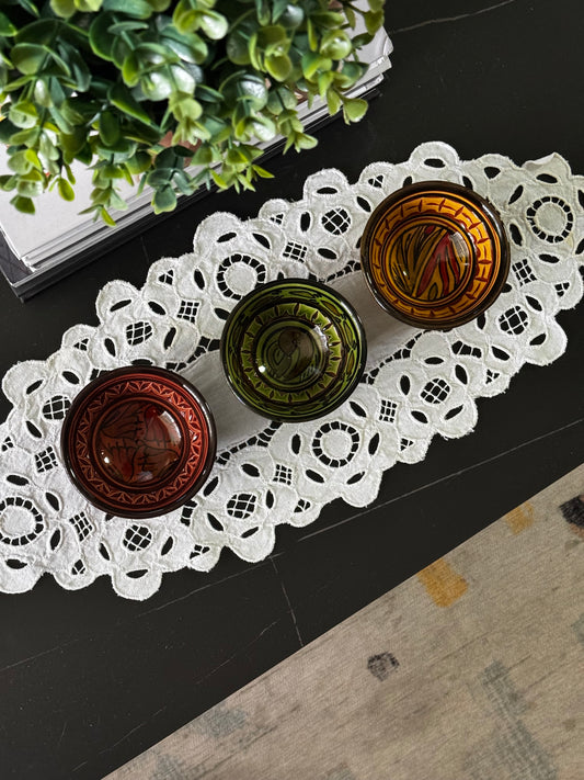 MOROCCAN MINI CERAMIC BOWLS