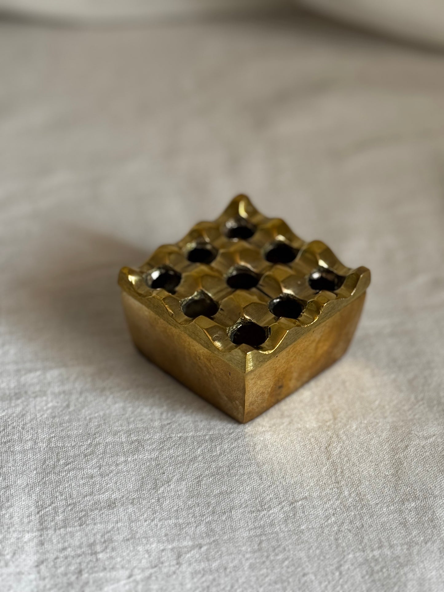 MOROCCAN BRASS ASHTRAY BECK & JUNG STYLE