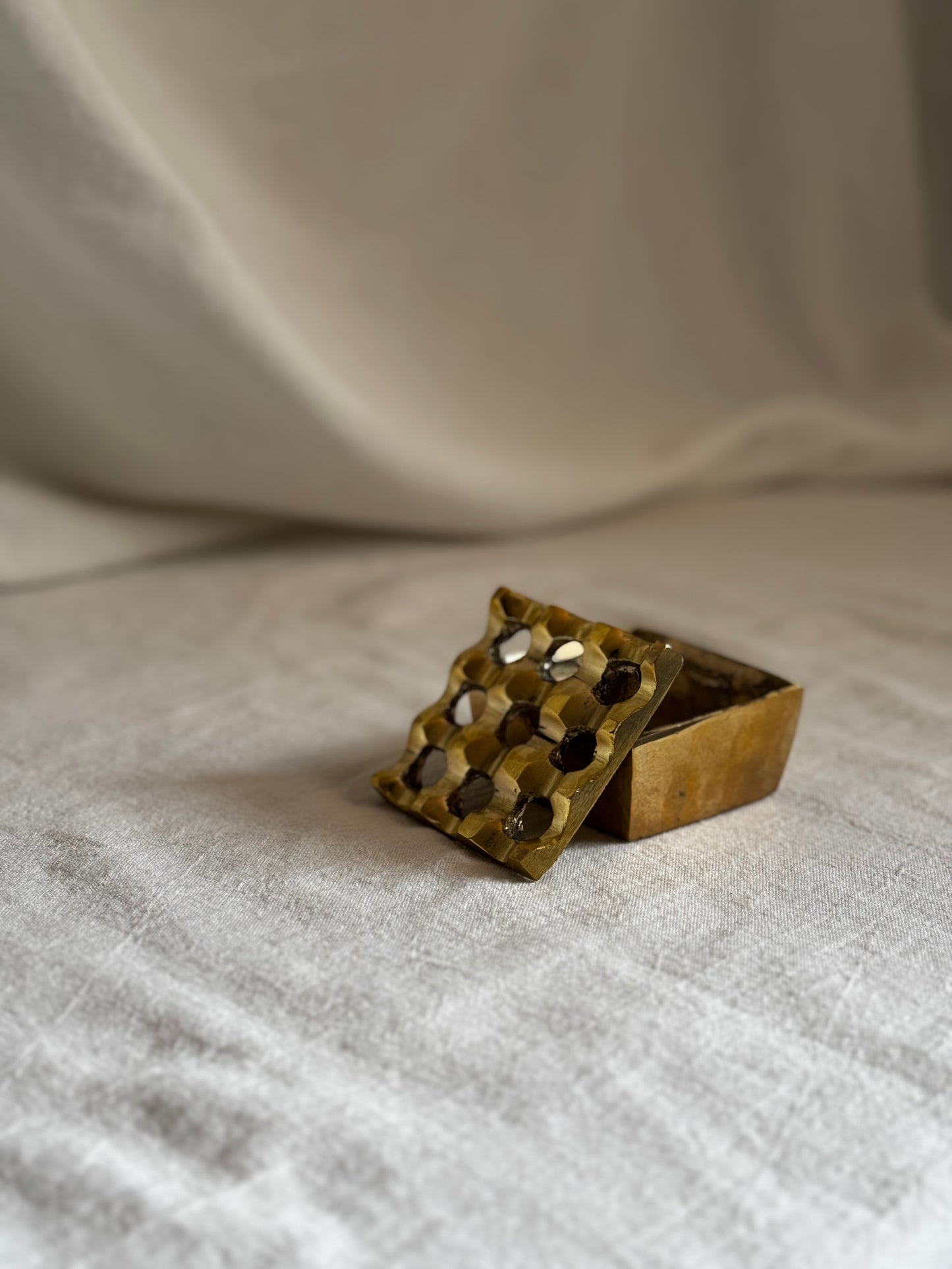 MOROCCAN BRASS ASHTRAY BECK & JUNG STYLE