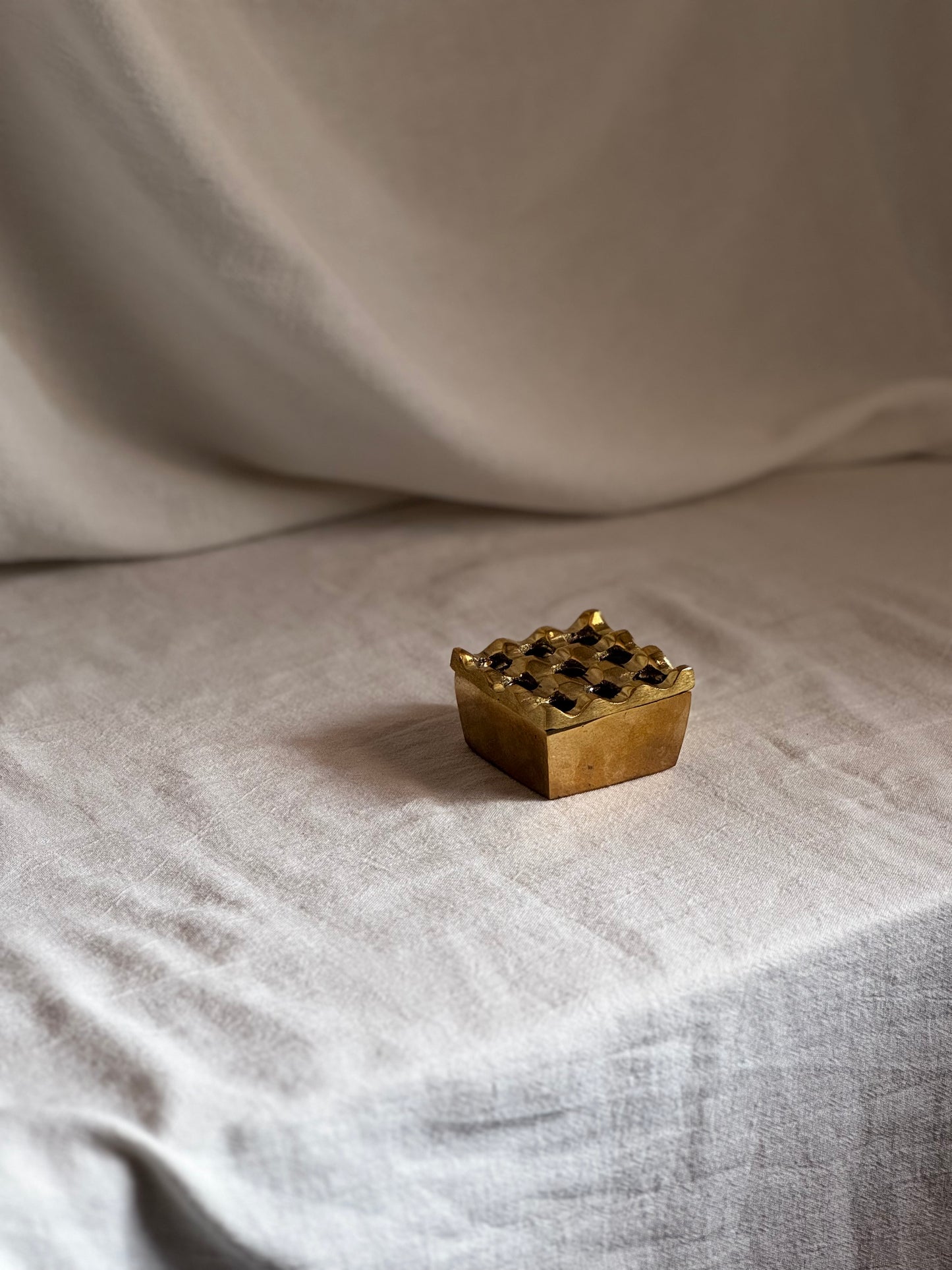 MOROCCAN BRASS ASHTRAY BECK & JUNG STYLE
