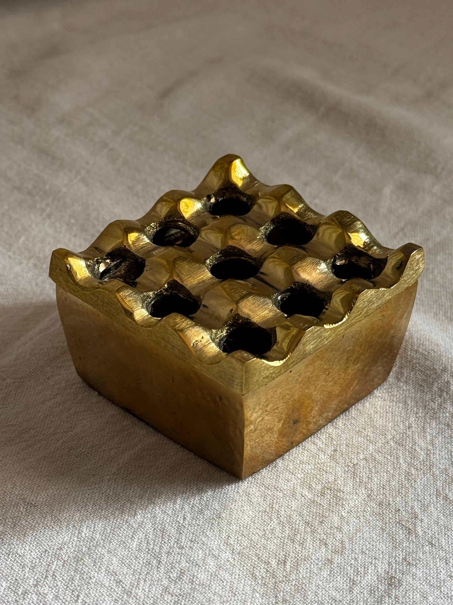 MOROCCAN BRASS ASHTRAY BECK & JUNG STYLE