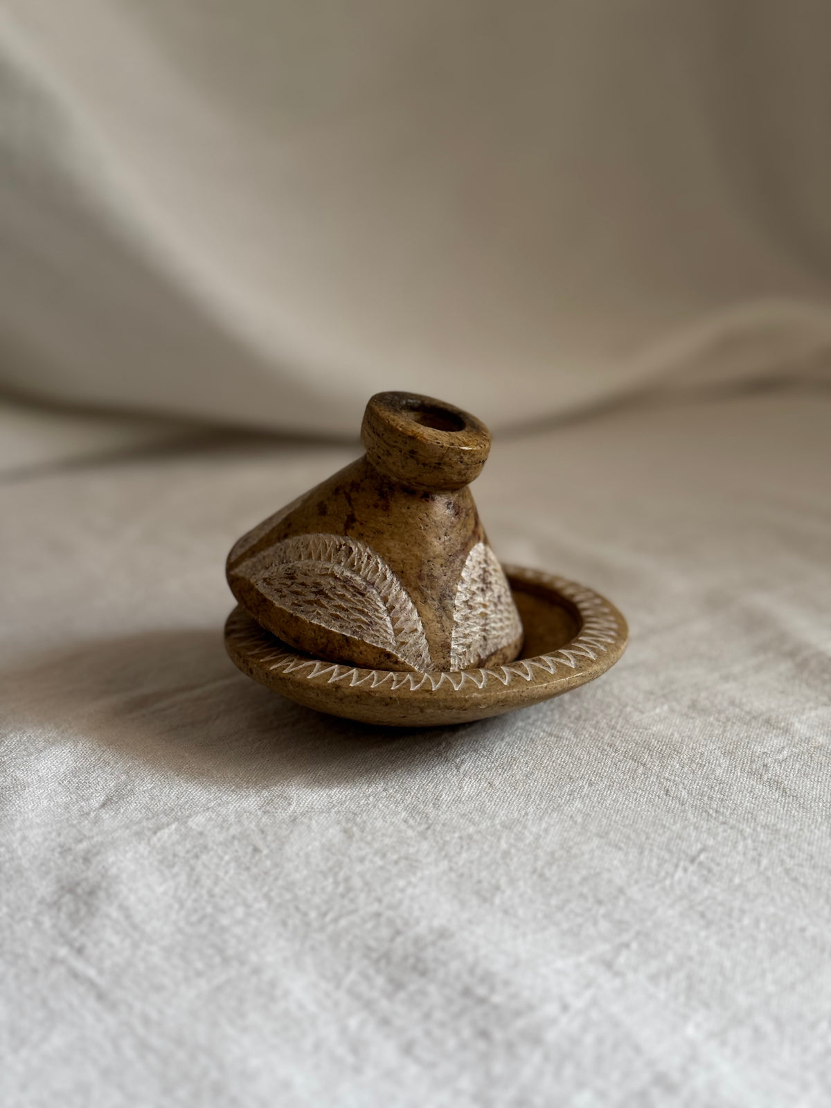MOROCCAN ALABASTER MINI TAGINE