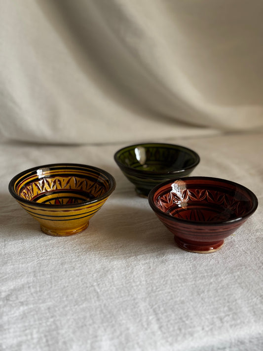 MOROCCAN MINI CERAMIC BOWLS