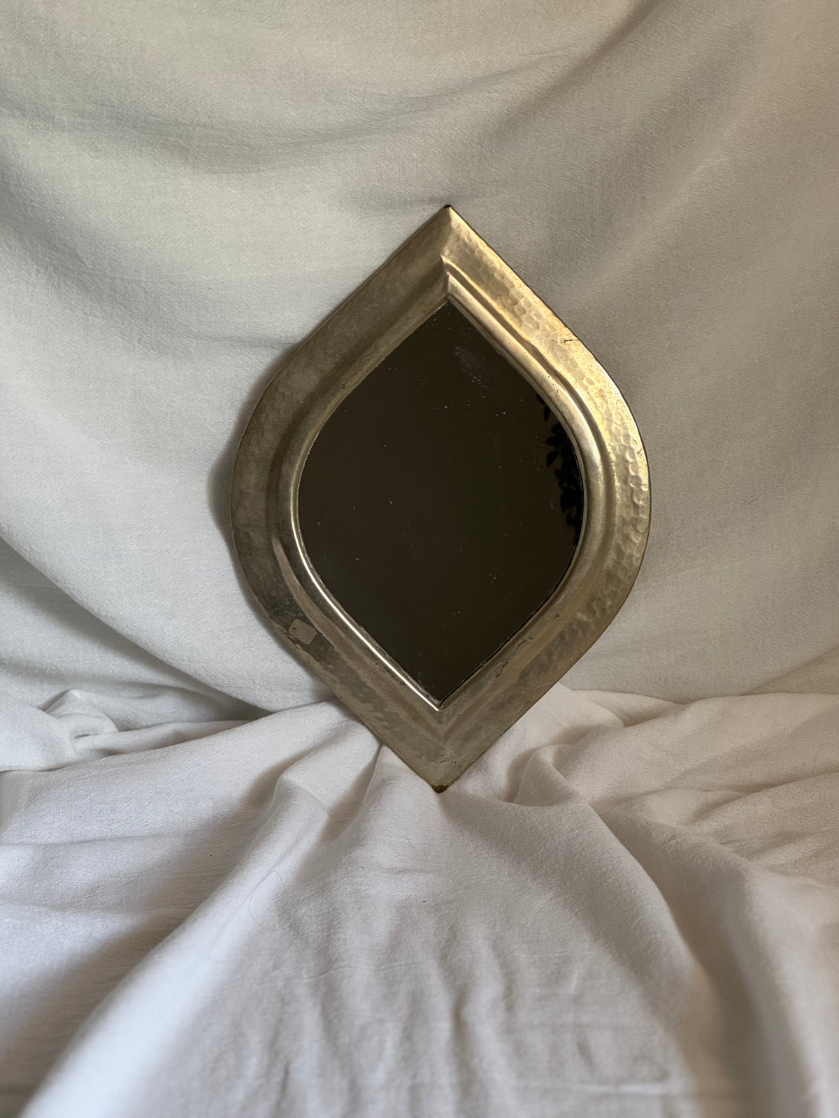 VINTAGE MOROCCAN EYE-SHAPE WALL MIRROR