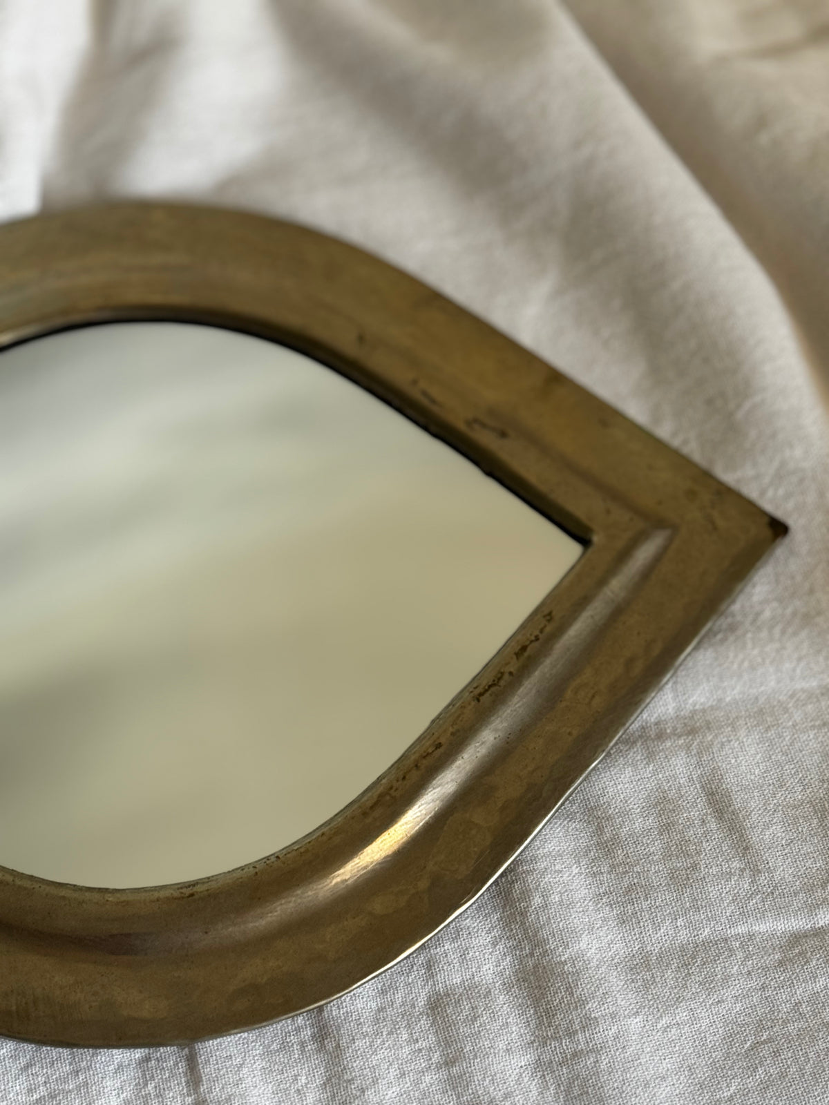 VINTAGE MOROCCAN EYE-SHAPE WALL MIRROR