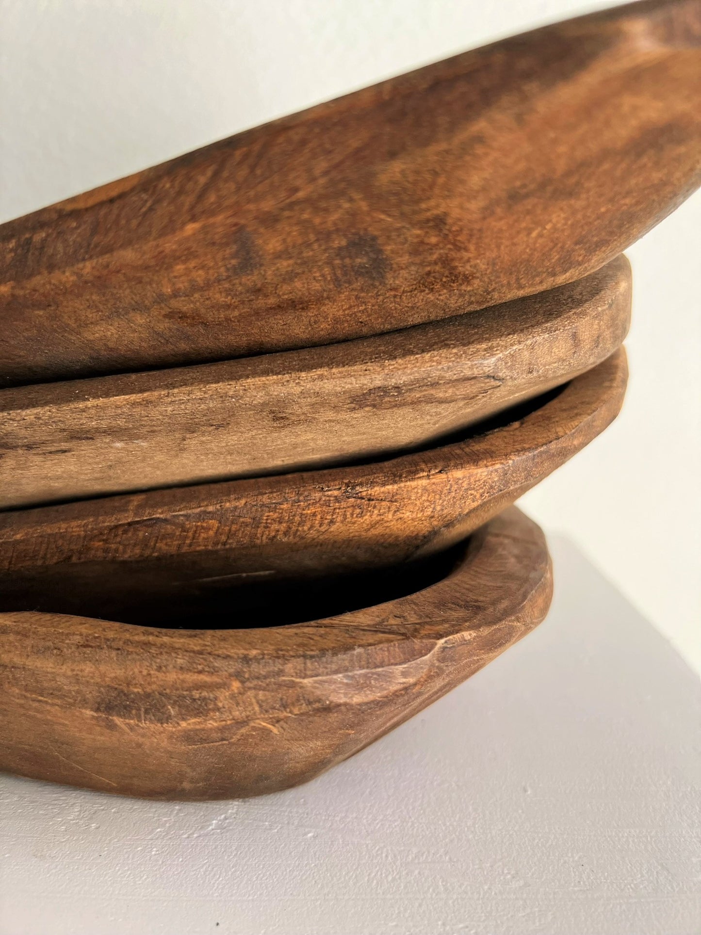 SMALL WOODEN DOUGH BOWL