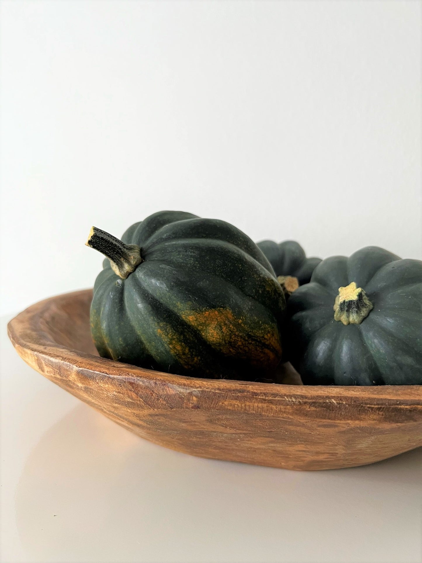 ROUND WOODEN DOUGH BOWL