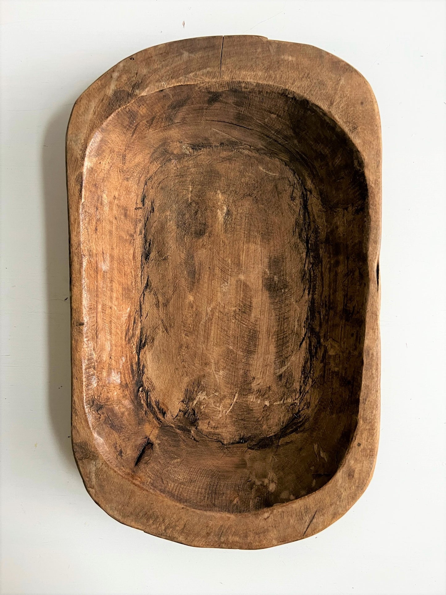 MEDIUM WOODEN DOUGH BOWL