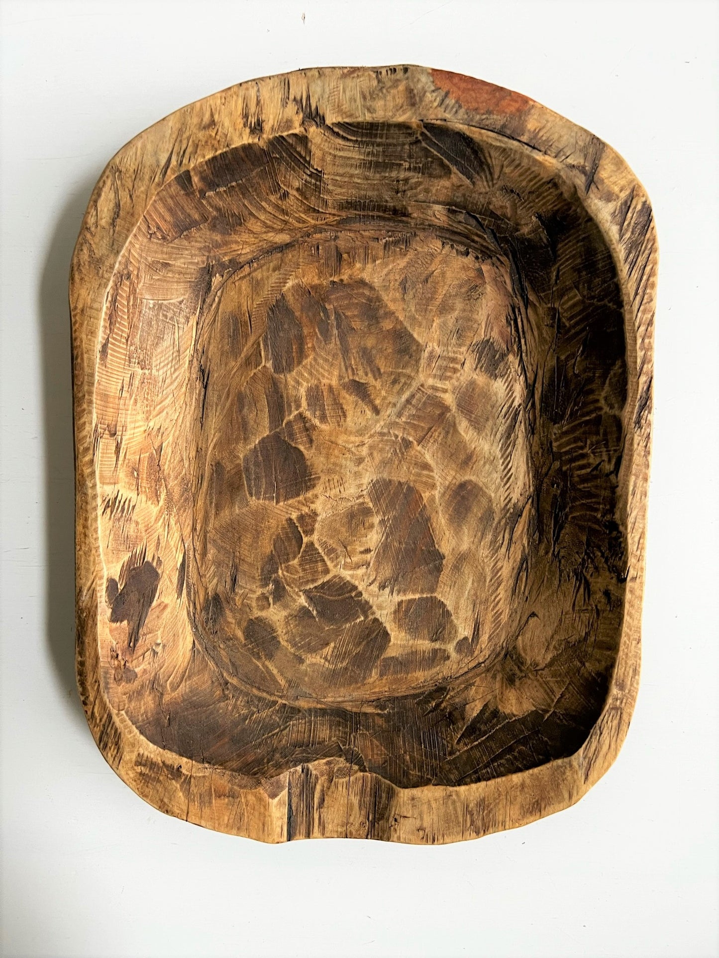 MEDIUM WOODEN DOUGH BOWL