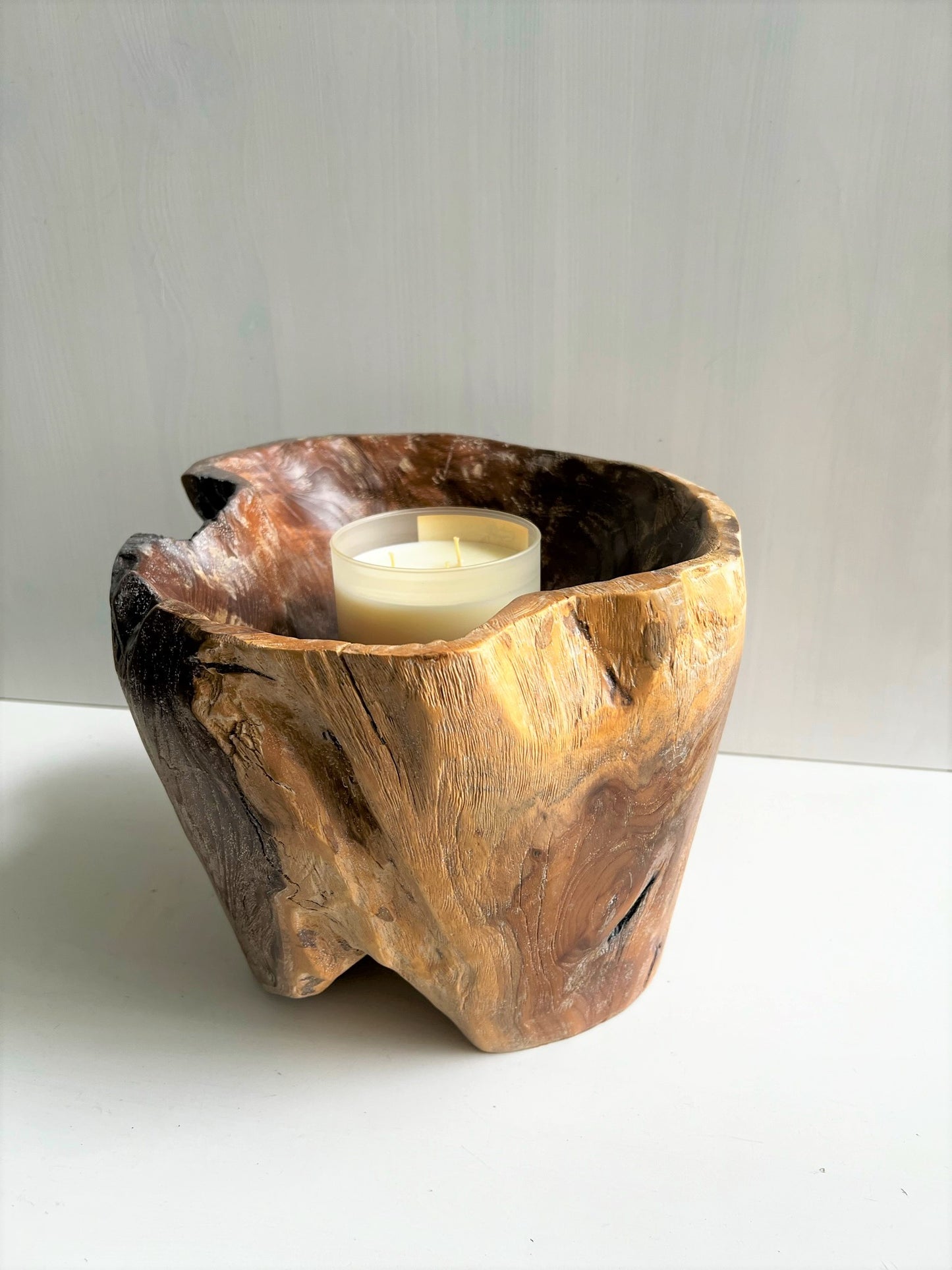 GIANT TEAK ROOT BOWL No1